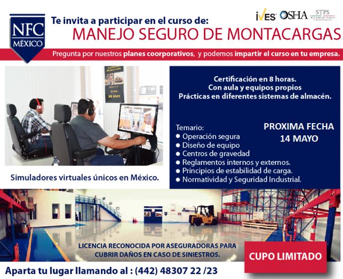 CERTIFICACION DE OPERADORES DE MONTACARGAS